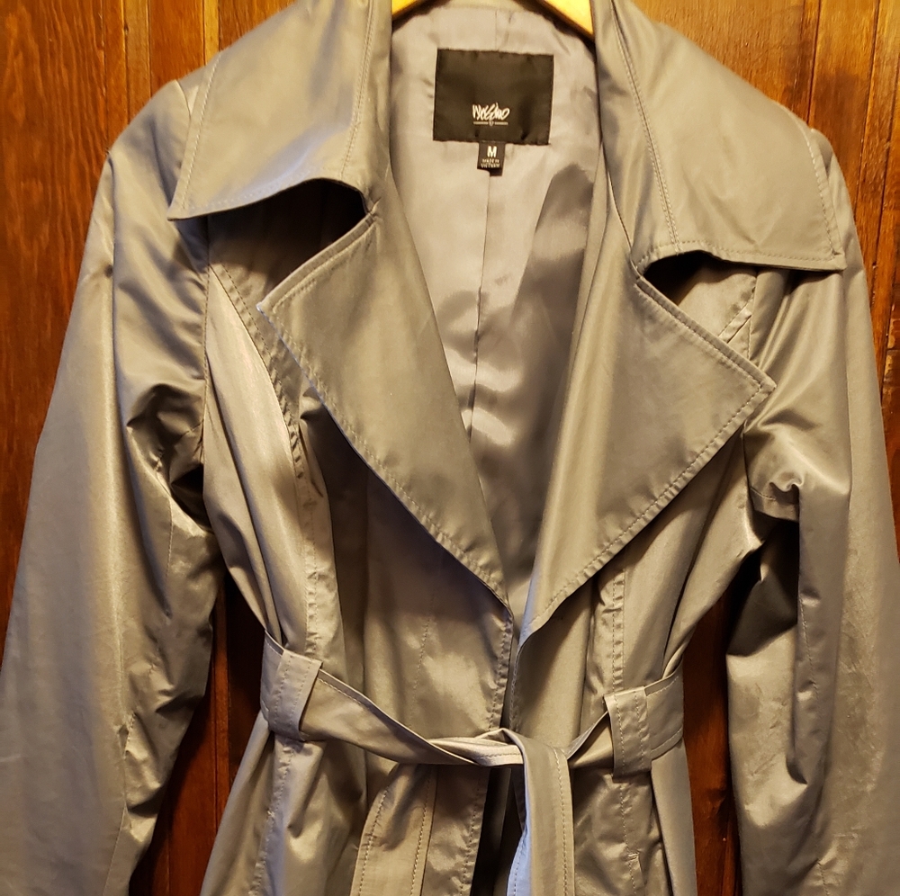 Mossimo Gray Trench Coat